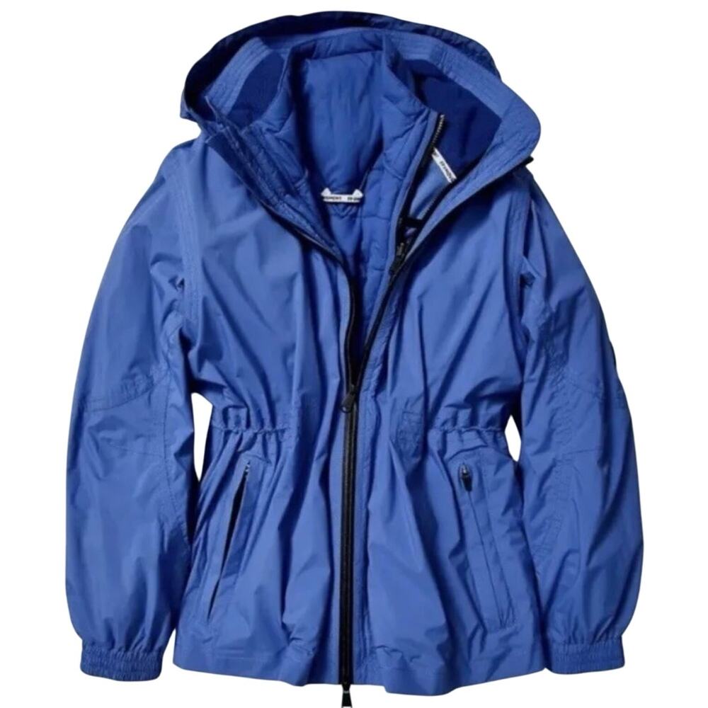 FP Movement Shred-It 5-in-1 Hooded Jacket in Blue Size S New w/ Tag MSRP $498